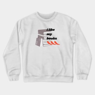 Spicy Book Lover Crewneck Sweatshirt